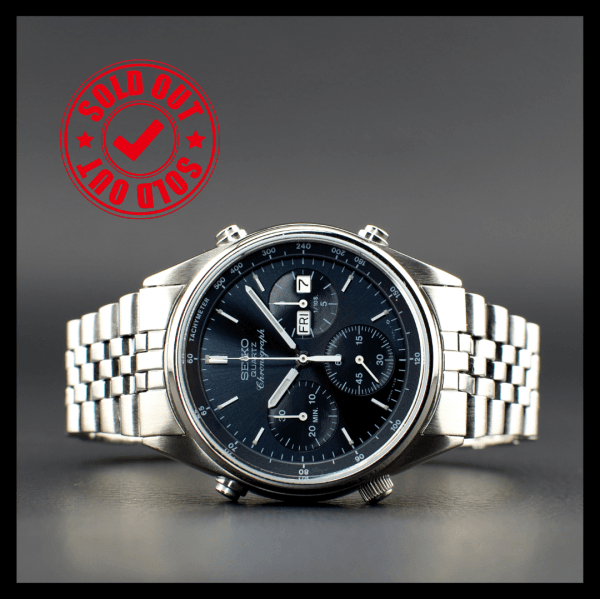 SEIKO Chronograph Quartz Day-Date - (Vendue)